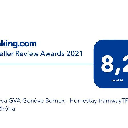 Geneva Bernex - Shared Appartement Roomate Homestay - Tramway 14 Tpg - Viarhona Eksteriør billede