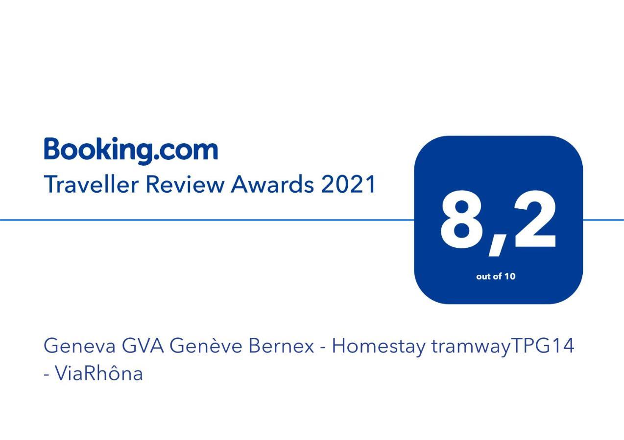 Geneva Bernex - Shared Appartement Roomate Homestay - Tramway 14 Tpg - Viarhona Eksteriør billede